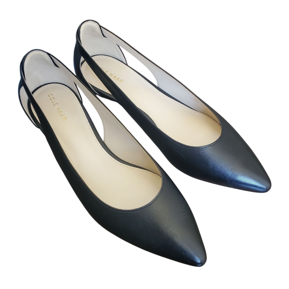 Cole Haan Black Women's Slingback Flats